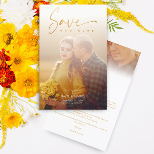 Inexpensive Low Cost Trendy Vellum Effect Wedding