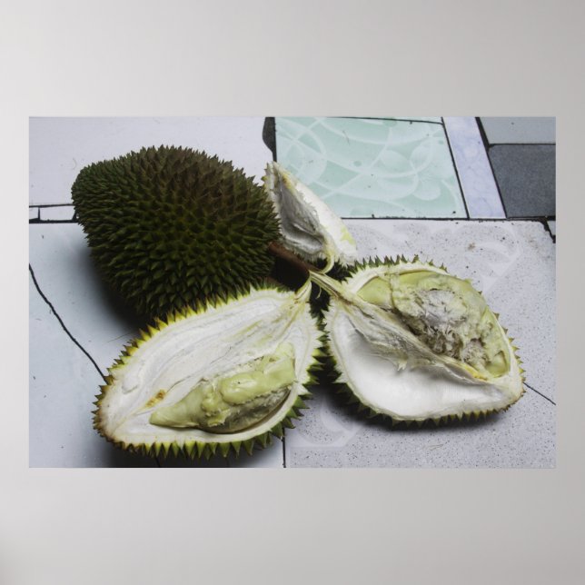 Infamous Durian Fruit Poster (Front)