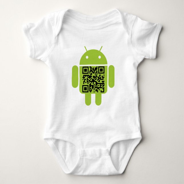 Infant Android Baby Bodysuit (Front)