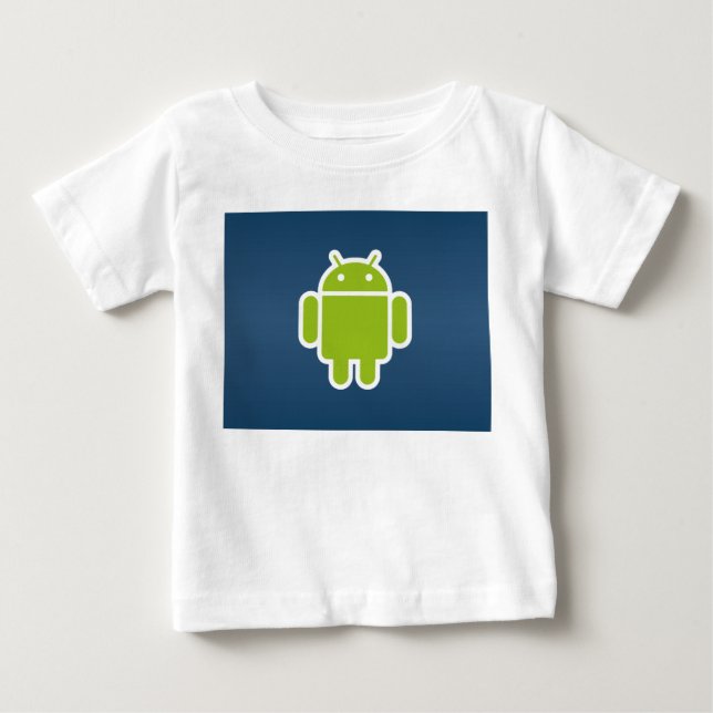 Infant Android Long Sleeve Short Baby T-Shirt (Front)