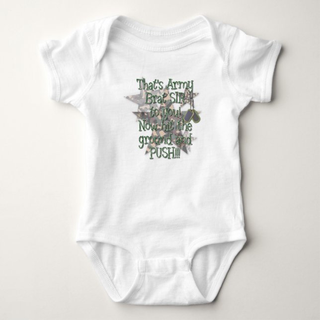 Infant Creeper - Army Brat Sir (Front)