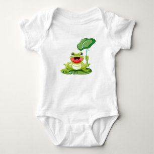 Infant Creeper-Frog Baby Bodysuit