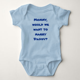 Infant Creeper Mommy marry Dad