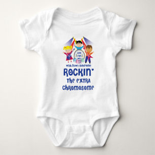 Infant Creeper ROCKIN' The Extra Chromosome