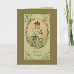 Infant Jesus of Prague Card