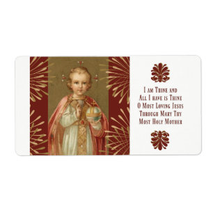 Infant Jesus of Prague Prayer