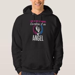 Infant Loss Just Grandma Pregnancy Baby Miscarriag Hoodie