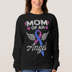 Infant Loss Mom Of Angel Pregnancy Baby Miscarriag Sweatshirt