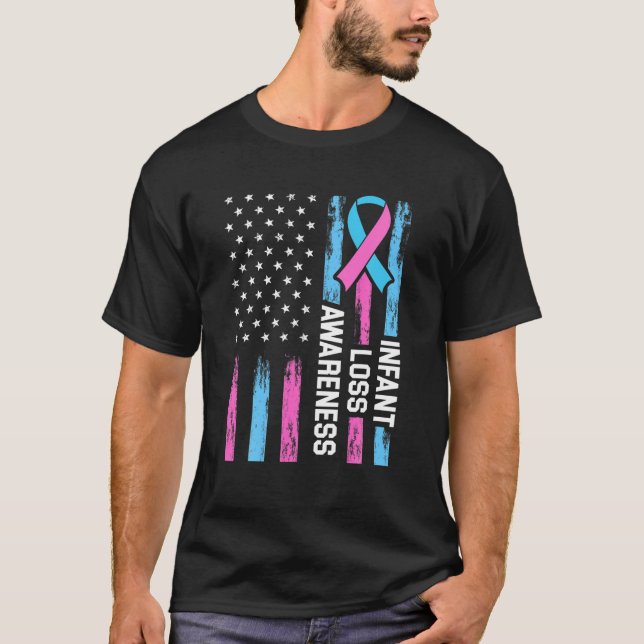 Infant Loss Pregnancy Baby Miscarriage T-Shirt (Front)