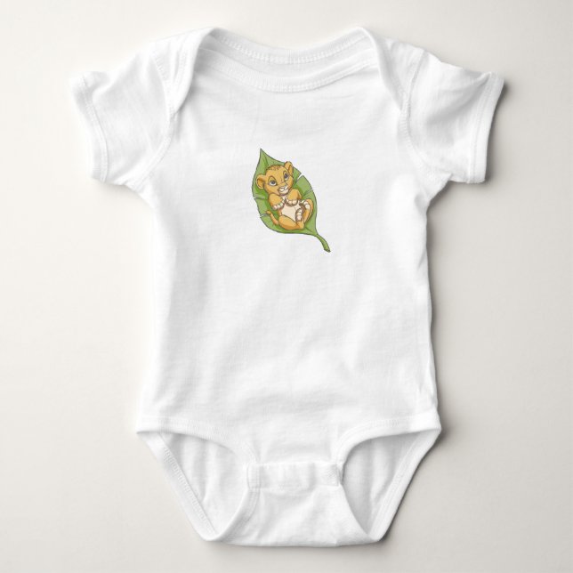 Infant Simba Disney Baby Bodysuit (Front)