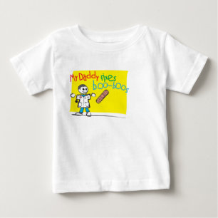 Infant T-Shirt My Daddy Fixes Boo-Boos