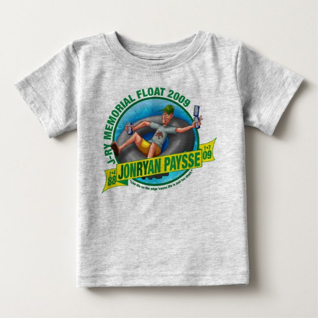 infant tshirt (grey) (Front)