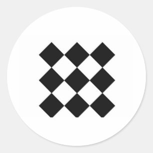 Infant Visual Stimulation Classic Round Sticker