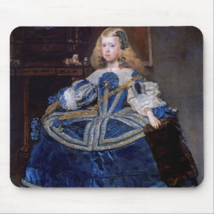 Infanta Margarita Teresa Blue Dress, Velazquez Mouse Pad