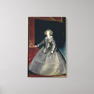 Infanta Maria Theresa (1638-83) c.1646 (oil on can Canvas Print