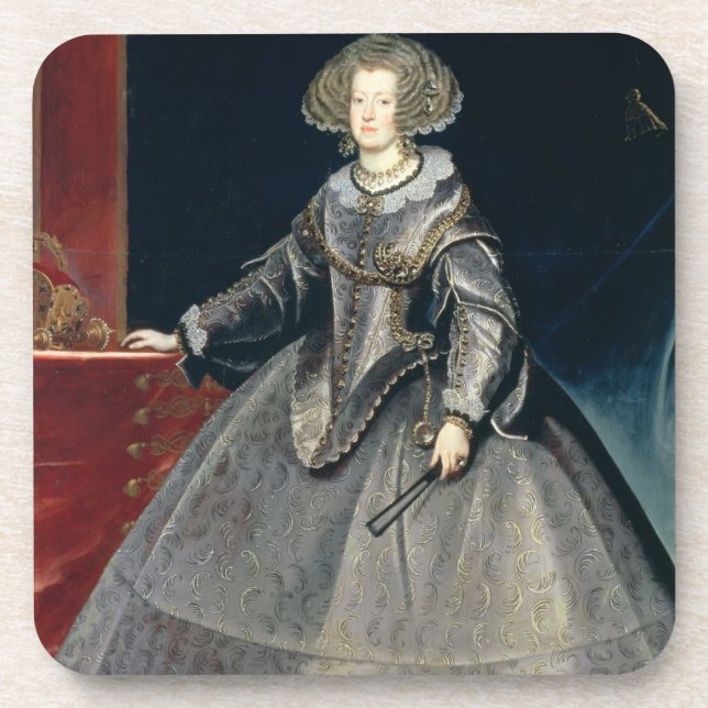 Infanta Maria Theresa (1638-83) c.1646 (oil on can Coaster (Front)