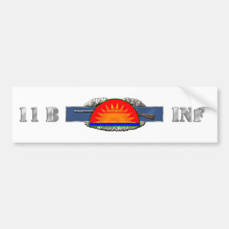 INFANTRY 11B 41st Infantry Brigade Combat Team Bumper Sticker