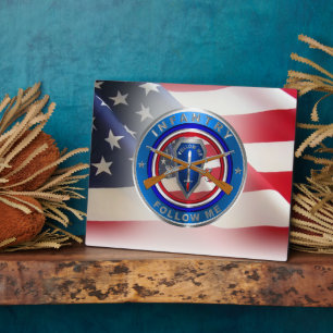 Infantry Army Veteran   Plaque