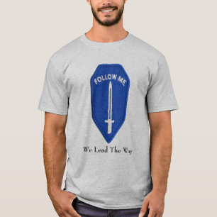 Infantry Patch And Quote - Customi... - Customized T-Shirt