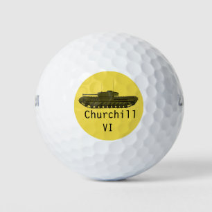 Infantry tank Mk IV Churchill VI  Golf Balls. Balls