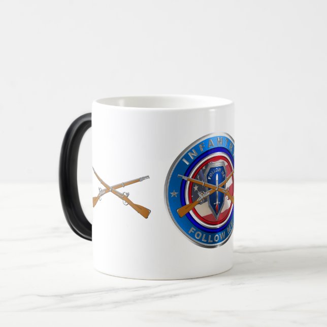 Infantry Veteran Magic Mug (Front Left)