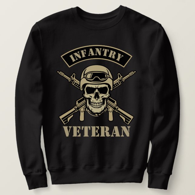 Infantry Veteran Sweatshirt (Design Front)