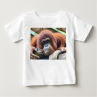INFANTS  ORANGATANG  PRIMATE  T-SHIRT