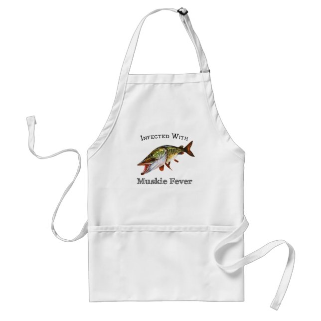 Infected With Muskie Fever Standard Apron (Front)