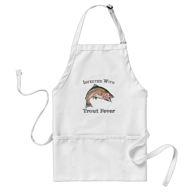 Infected With Trout Fever Standard Apron (Front)