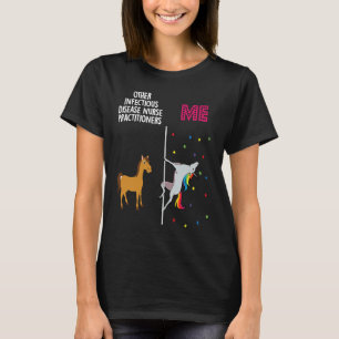 Infectious Disease Nurse Practitioner Unicorn Othe T-Shirt