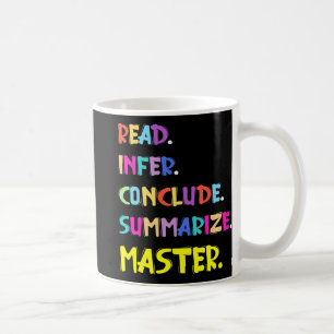 Infer Conclude Summarize Master Teachers Test Day  Coffee Mug