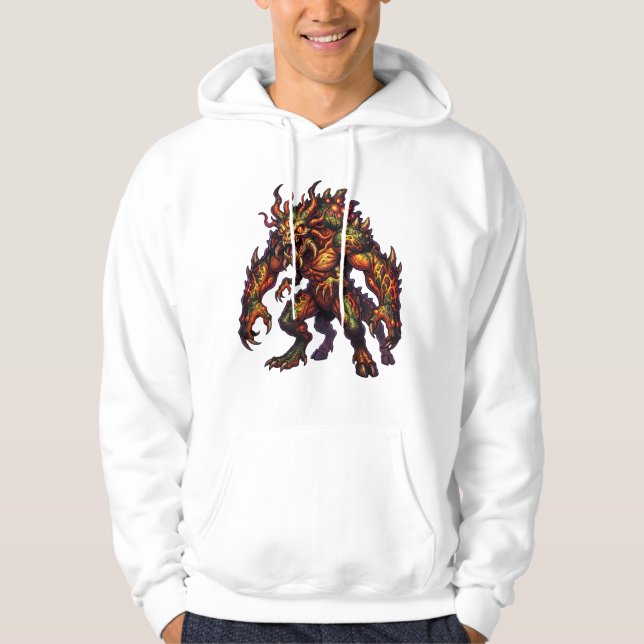 Infernal Behemoth Creature Hoodie (Front)