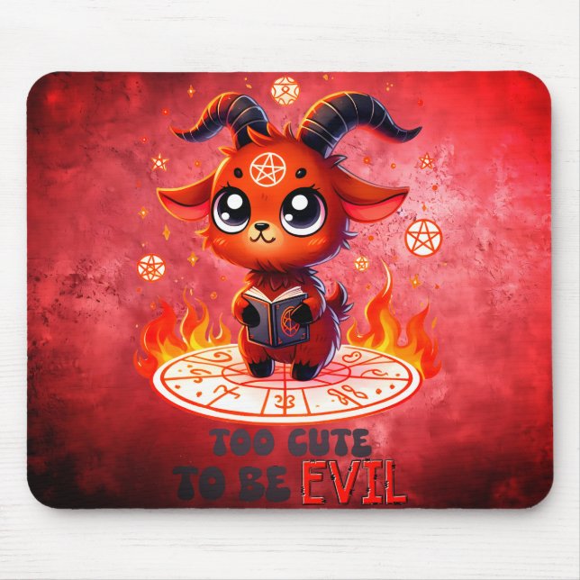 Infernal Cuteness Mouse Pad (Front)