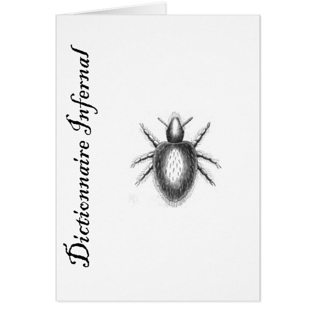 Infernal Dictionary-demon? tick? flea? (Front)