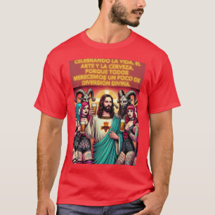 Infernal Party: Christ, Metal and Beer T-Shirt