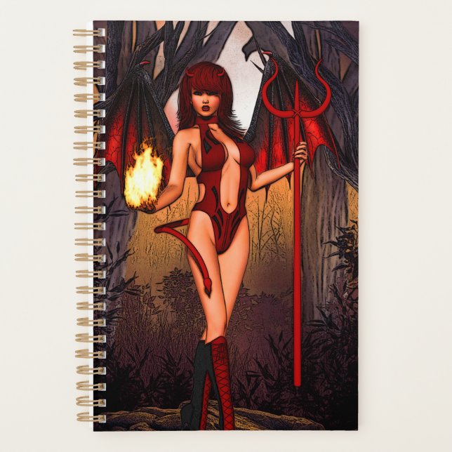 Infernal Temptress" Planner (Front)