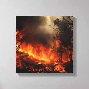 Inferno Canvas Print