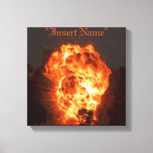 Inferno Canvas Print