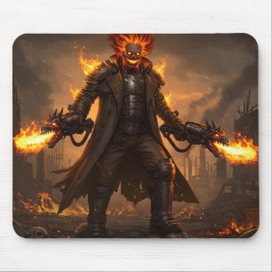 Inferno Clown  Mouse Pad