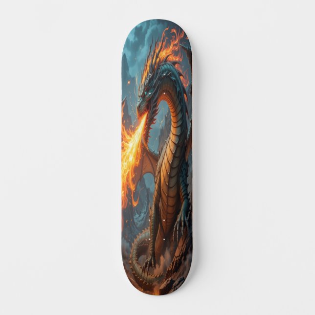 Inferno Dragon Edition 1 Skateboard (Front)