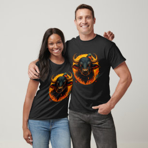 Inferno Dragon – Glowing Fire Fantasy T-Shirt