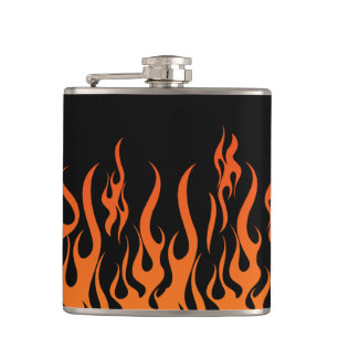 Inferno Fire and Flames Hip Flask