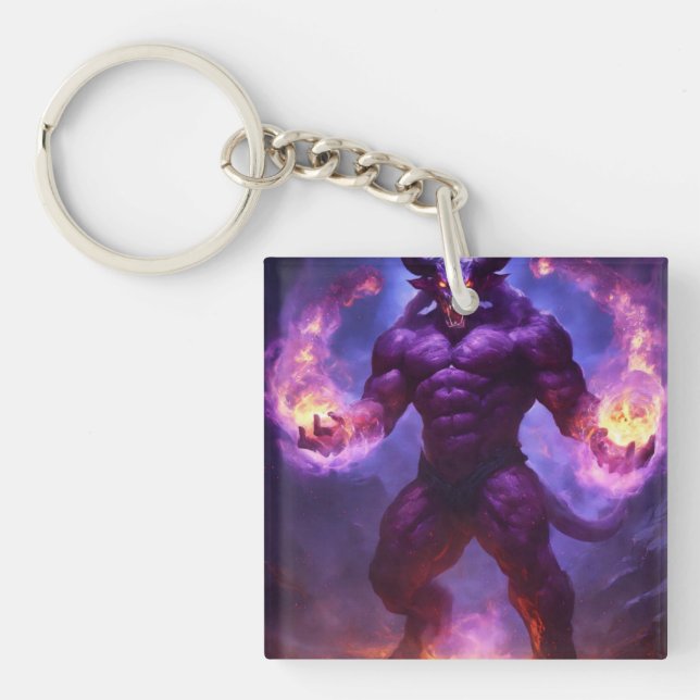 Inferno Guardian : Dragon avec Porte - clé incendi (Devant)