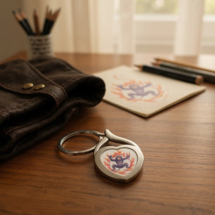 Inferno Monkey Keychain