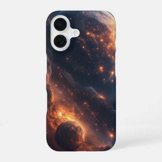 Inferno Nebula Rising iPhone 16 Case