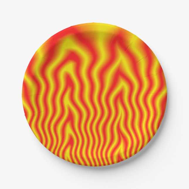 Inferno Paper Plate (Front)