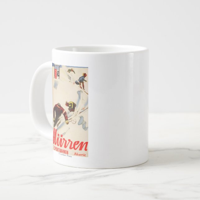 Inferno Races Promotional Poster Large Coffee Mug (Front Left)