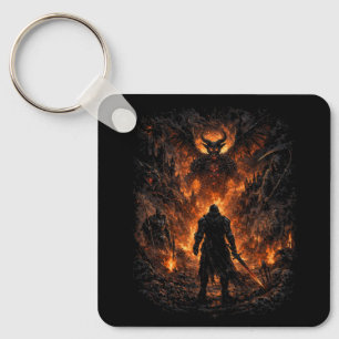 Inferno’s Gate Keychain