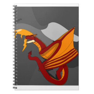 Inferno the Stormwing dragon Notebook