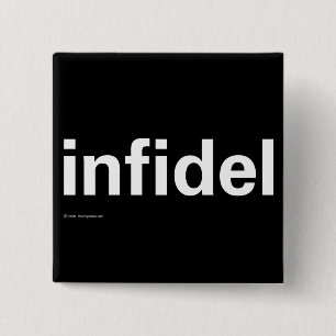 Infidel 2 Inch Square Button